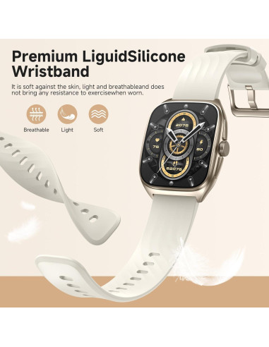 Reloj Inteligente SOUYIE 2025 Unisex AMOLED 1.85" IP68