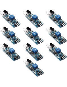 Módulo Sensor Infrarrojo ANHHOME 10 Pcs para Robots 2