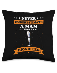 Cojín Temático de Cirugía Protésica 16x16 - Diseño Amputación