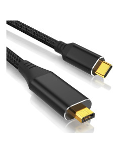Cable Micro HDMI a USB C 1.83m KOMGILK 4K 60Hz 18Gbps