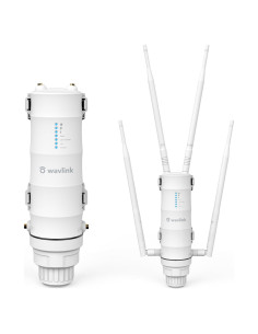 Extensor WiFi Exterior AC1200 WAVLINK, Doble Banda, IP65