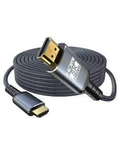 Cable HDMI 8K 2.1 Eareyesail 12.2 m 48Gbps para Juegos