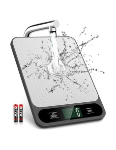 Balanza de Cocina Digital Mik-Nana 10kg Acero Inoxidable LCD