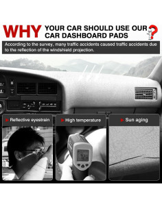 Cubierta de tablero Autorder para Toyota 4Runner 1990-1995 2