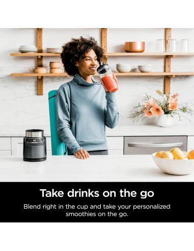 Licuadora Ninja Nutri-Blender Pro BN400 1000W Auto-IQ 710ml