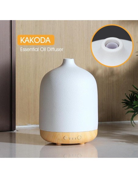 Difusor de Aceite Esencial Kakoda XR-311 250ml Cerámica Blanco
