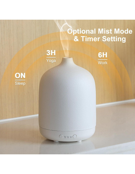 Difusor de Aceite Esencial Kakoda XR-311 250ml Cerámica Blanco