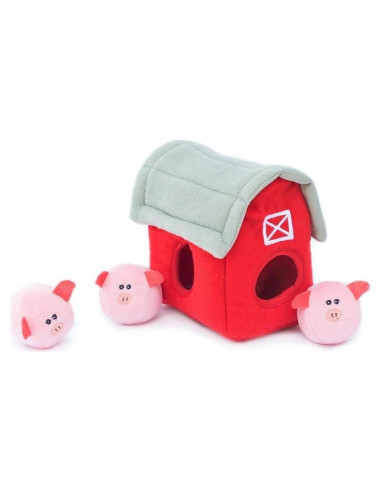 Juguete Interactivo para Perros ZippyPaws Granja de Cerditos