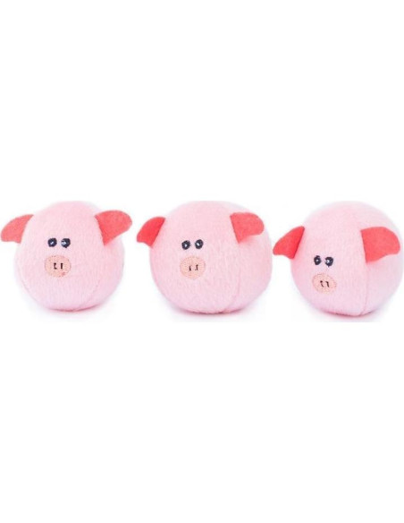 Juguete Interactivo para Perros ZippyPaws Granja de Cerditos