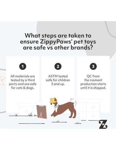 Juguete Interactivo para Perros ZippyPaws Granja de Cerditos