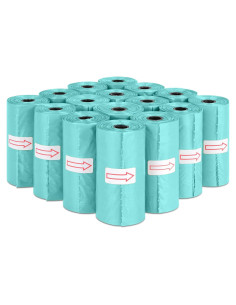 Bolsas de Excremento para Perros Toplive, 240 Bolsas, Azul