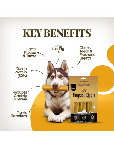 Masticables Dentales para Perros Dogsee Chew Grande 130g