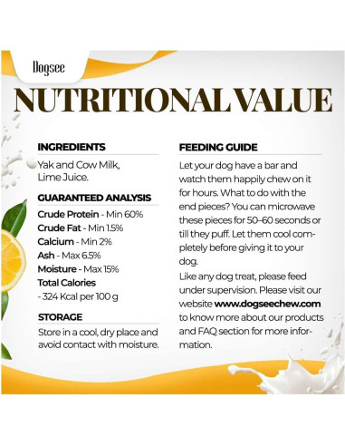 Masticables Dentales para Perros Dogsee Chew Grande 130g