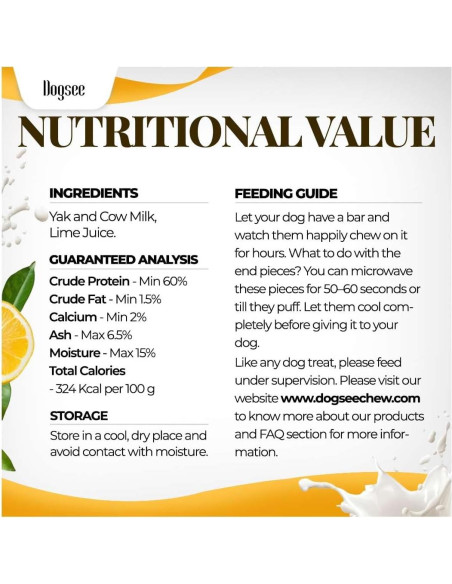 Masticables Dentales para Perros Dogsee Chew Grande 130g