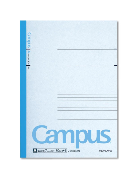 Cuaderno KOKUYO Campus A4 Rayado 30 Hojas Paquete 5 Colores