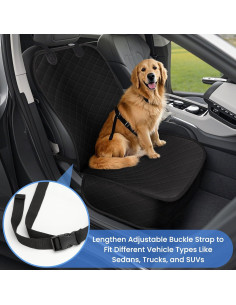 Fundas de Asiento para Perros ELONGRIVER Impermeables 2 Paquetes 2