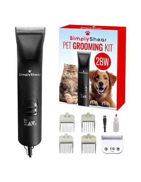 Cortadora de Perros SIMPLYSHEAR SS100 2 Velocidades Silenciosa