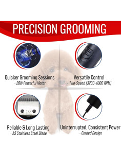 Cortadora de Perros SIMPLYSHEAR SS100 2 Velocidades Silenciosa 2