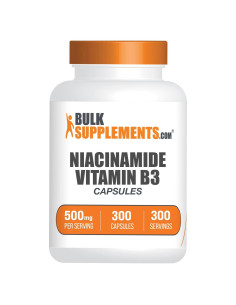 Cápsulas de Niacinamida BulkSupplements 500mg - Vitamina B3