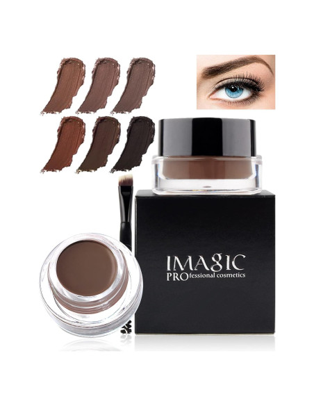 Pomada para Cejas LYSdefeu Marrón Medio 24 Horas Impermeable Pomada para Cejas LYSdefeu Marrón Medio 24 Horas Impermeable