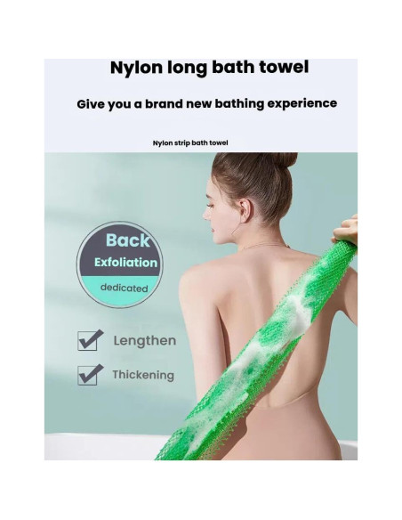 Esponja de Exfoliación Africana Tyxzle - 2 Piezas Nylon