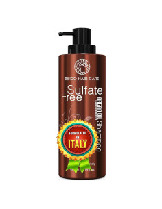 Champú Hidratante de Aceite de Argán Bingo - 396g - Libre de Sulfatos