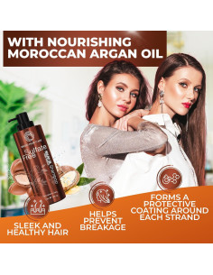 Champú Hidratante de Aceite de Argán Bingo - 396g - Libre de Sulfatos 2