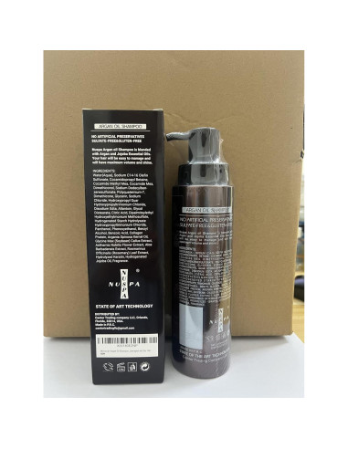 Champú Hidratante de Aceite de Argán Bingo - 396g - Libre de Sulfatos