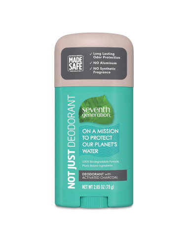 Desodorante Sin Aluminio Seventh Generation 75 g Carbón Activado