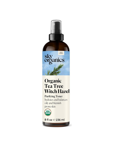 Tónico Facial Purificante Orgánico Sky Organics 236 ml
