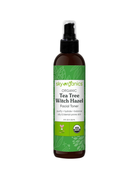 Tónico Facial Purificante Orgánico Sky Organics 236 ml