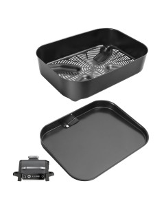 Placa de Parrilla y Canasta Crisper Ninja Woodfire OG701 36.9x27.4cm