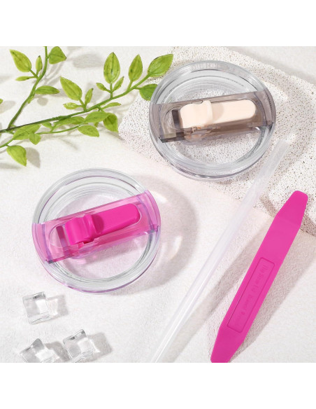 Paquete de 2 tapas de repuesto Suohheh para vaso Stanley 40 oz