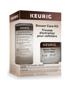 Kit de Cuidado Keurig: Solución Desincrustante y Filtros de Agua 2