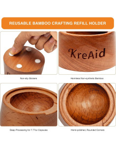 Kit de Cápsulas Reutilizables KreAid para Nespresso Vertuo 2