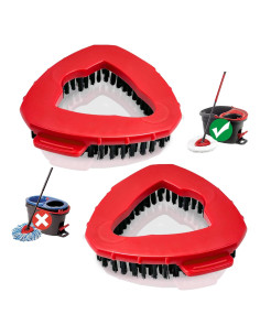 Cabezal de fregona giratoria O Cedar EasyWring 1 tanque 2 unidades