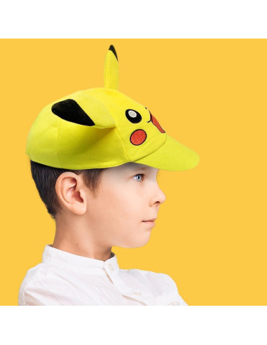 Sombrero Pikachu Deluxe Amscan para Niños - Amarillo