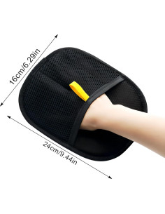 Guantes de Aseo para Mascotas Yomi Doble Cara 2 Pcs 2