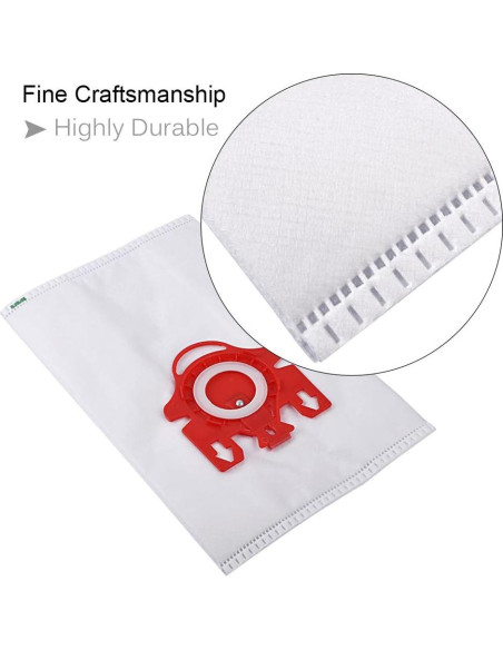 Bolsas de Polvo KEEPOW FJM para Aspiradoras Miele (10+5)