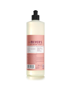 Jabón Líquido para Platos Mrs. Meyer's 473 ml Aroma Rosa 2