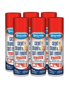 Limpiador de Alfombras Sprayway para Mascotas 6 Pack 537g