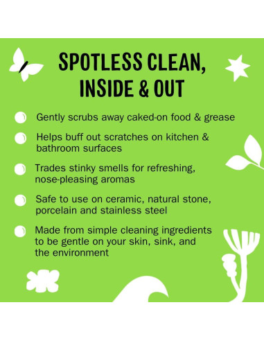 Fregado Multiusos Molly's Suds 2 Paquetes Aroma Cítricos