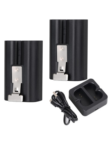 Paquete de 2 Baterías de 6040mAh para Timbre Ring y Cámaras