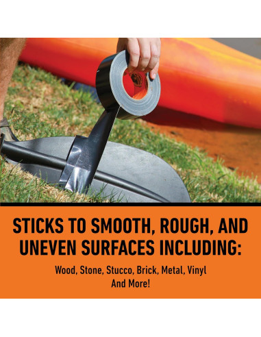 Cinta Ducto Gorilla 48mm x 32m Resistente Todo Clima Pack 1