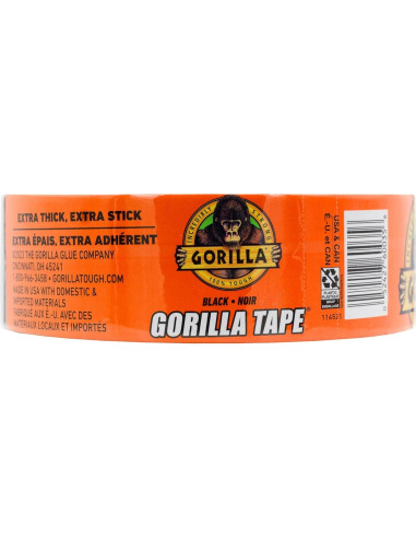 Cinta Ducto Gorilla 48mm x 32m Resistente Todo Clima Pack 1