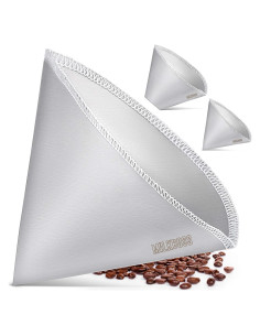 Filtro de Café Reutilizable Milk Boss Acero Inoxidable 10.67 cm