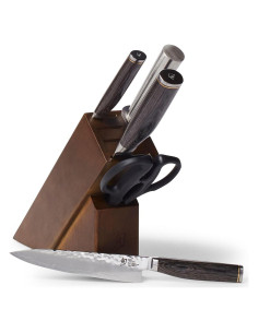 Conjunto de cuchillos Shun Premier 6 piezas gris forjado
