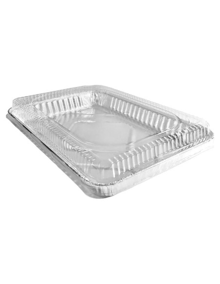 Bandeja de Pastel 1/4 ProPac & Seal Aluminio 32.4x22.2cm - 10 Piezas