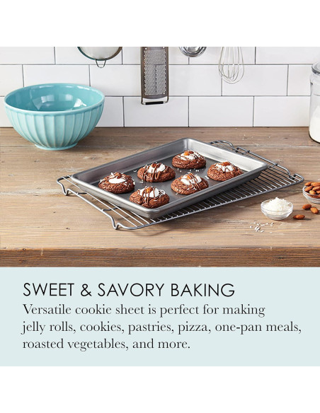 Bandeja para Galletas Chicago Metallic Comercial II 31.1x22.2cm Gris