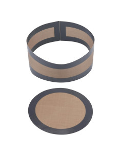 2 Alfombrillas de Silicona Antiadherentes 22.8cm y 82x10cm Gosknor